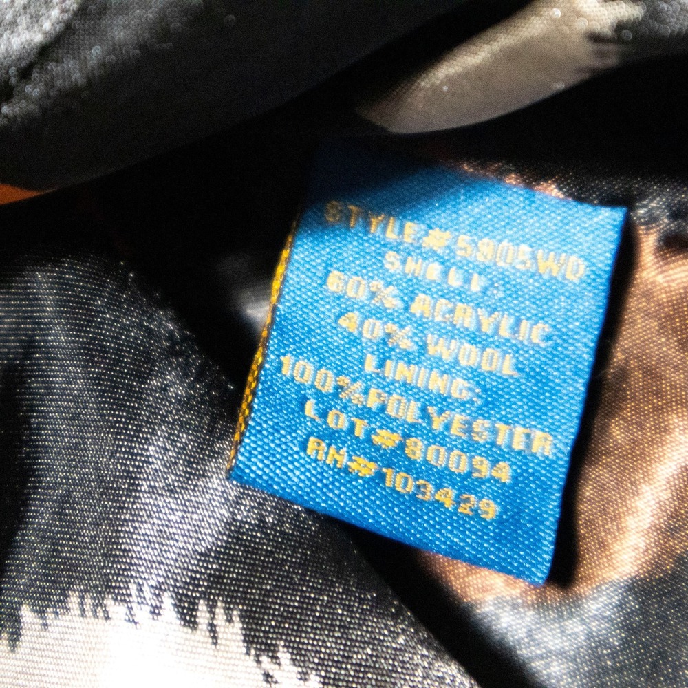 Millard Fillmore Wool Herringbone Belted Vest Jacket Dark Academia Women's M - Picture 5 of 9